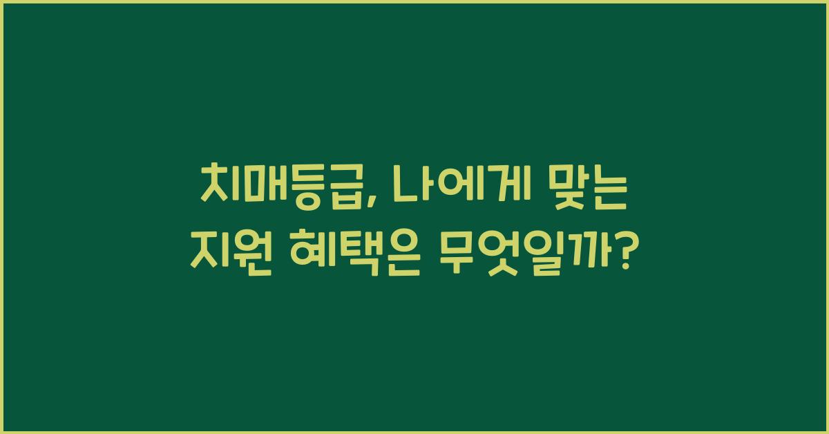 치매등급