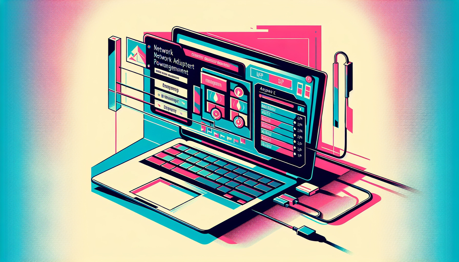 노트북인터넷끊김해결