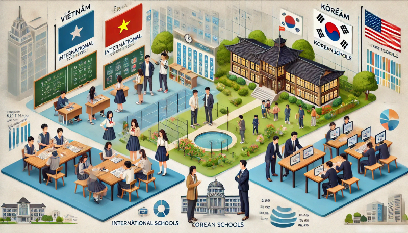 베트남에서 한국과 다른 교육 시스템! 국제학교, 한국학교 & 학비 분석
