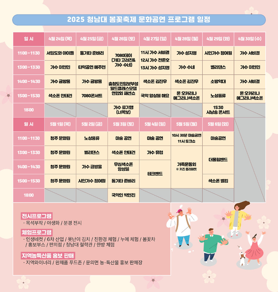 청남대 영춘제 관련 사진