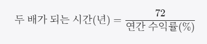 72의 법칙