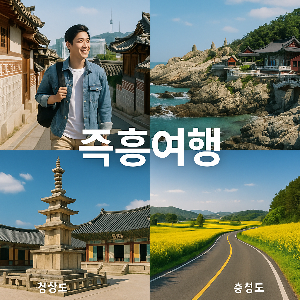 국내 즉흥여행(서울, 경상도, 충청도)
