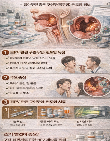 구인두-편도암-HPV-관련