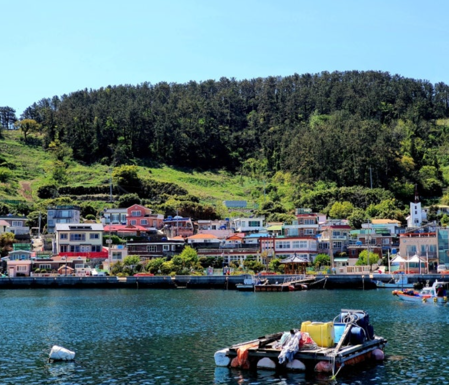 통영 학림섬마을 사진 자료