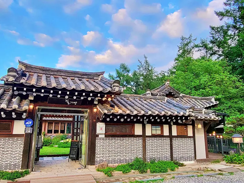 100년 고택 한옥 카페 전통차 찻집, 계란 쌍화차, 대추차, 개성주악 포천 맛집