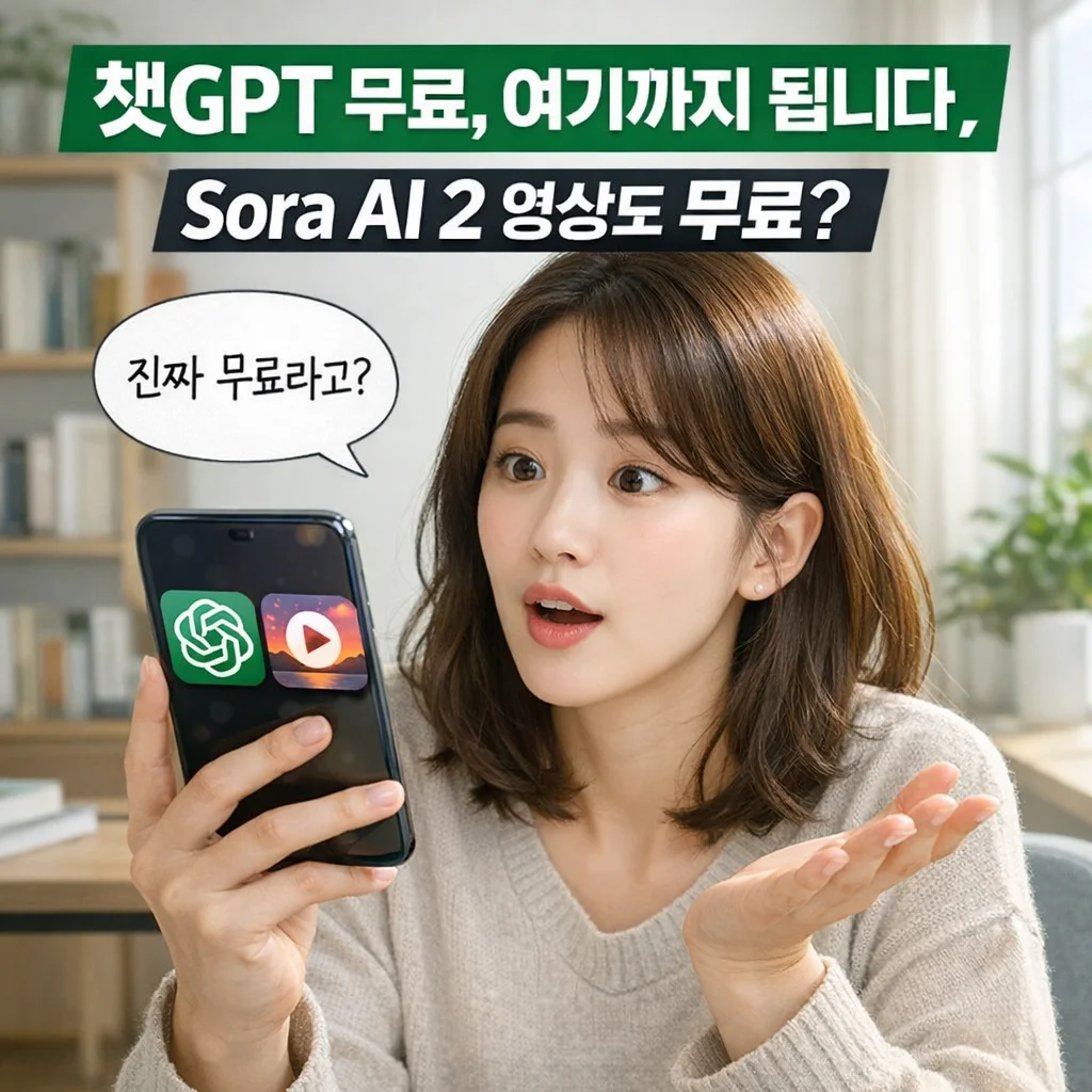 챗gpt 무료 사용법, sora ai 2 도 무료 사용