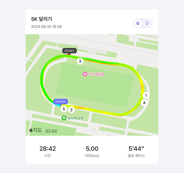 마라톤 기록