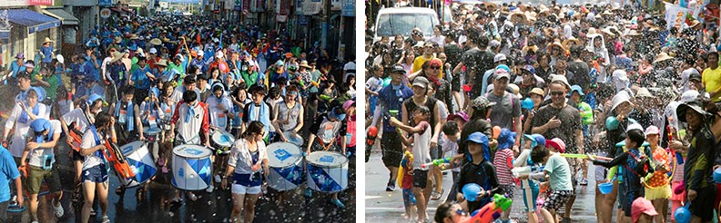 정남진 장흥 물축제 일정 초대가수