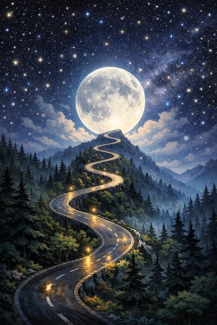 버스가 다니는 도로