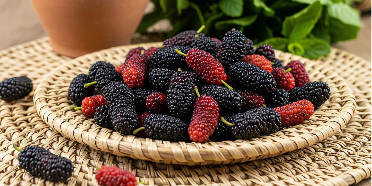 뽕나무 오디 사진