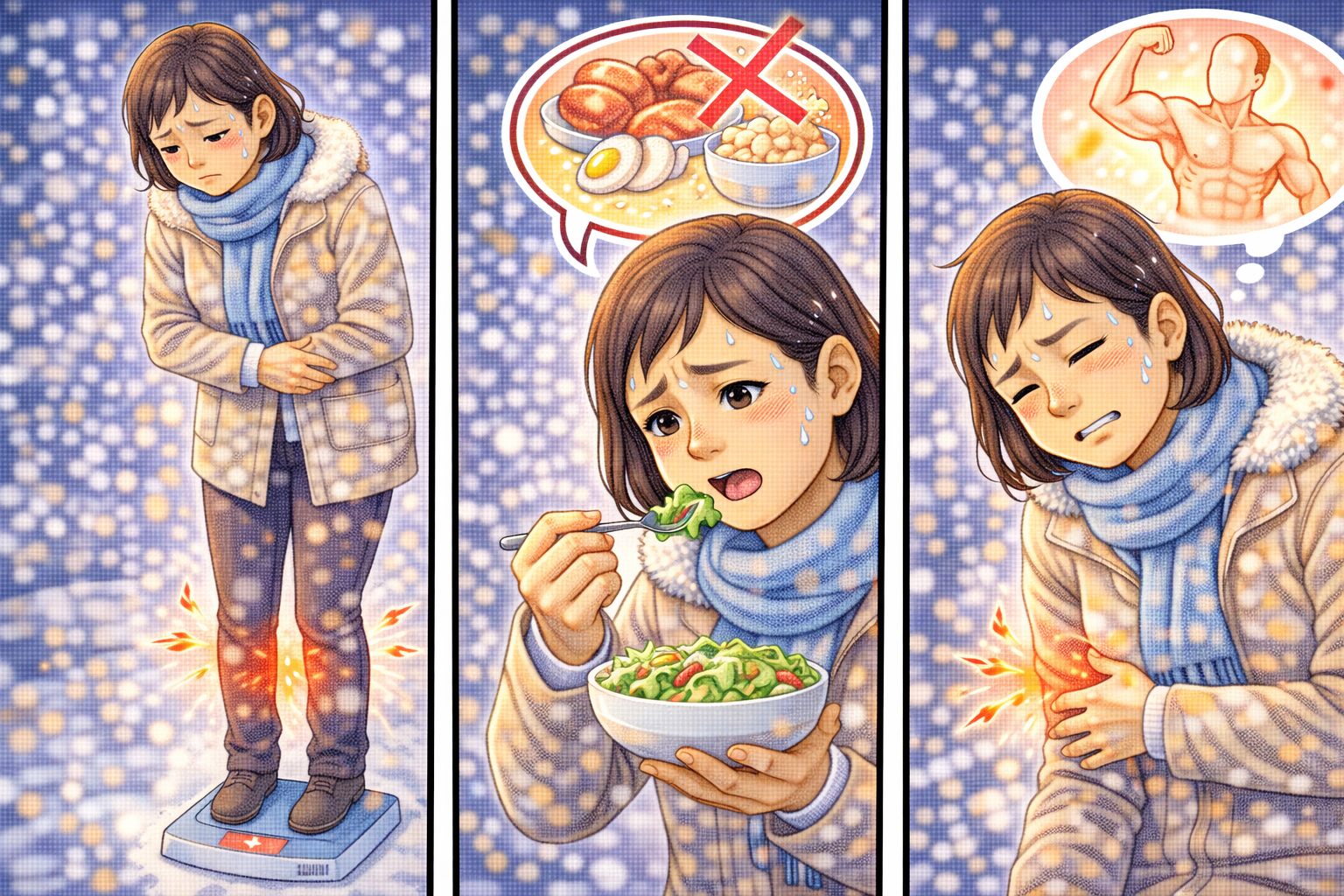 단백질 부족 신호 : 체중감량 중 흔한실수 &식단 교정 관련 사진