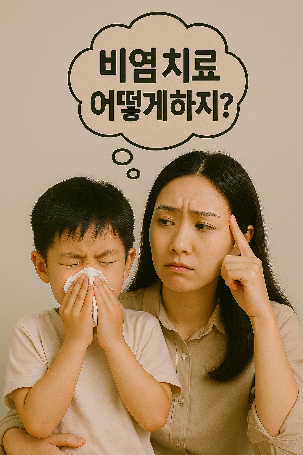 어린이 비염 치료 방법 관리