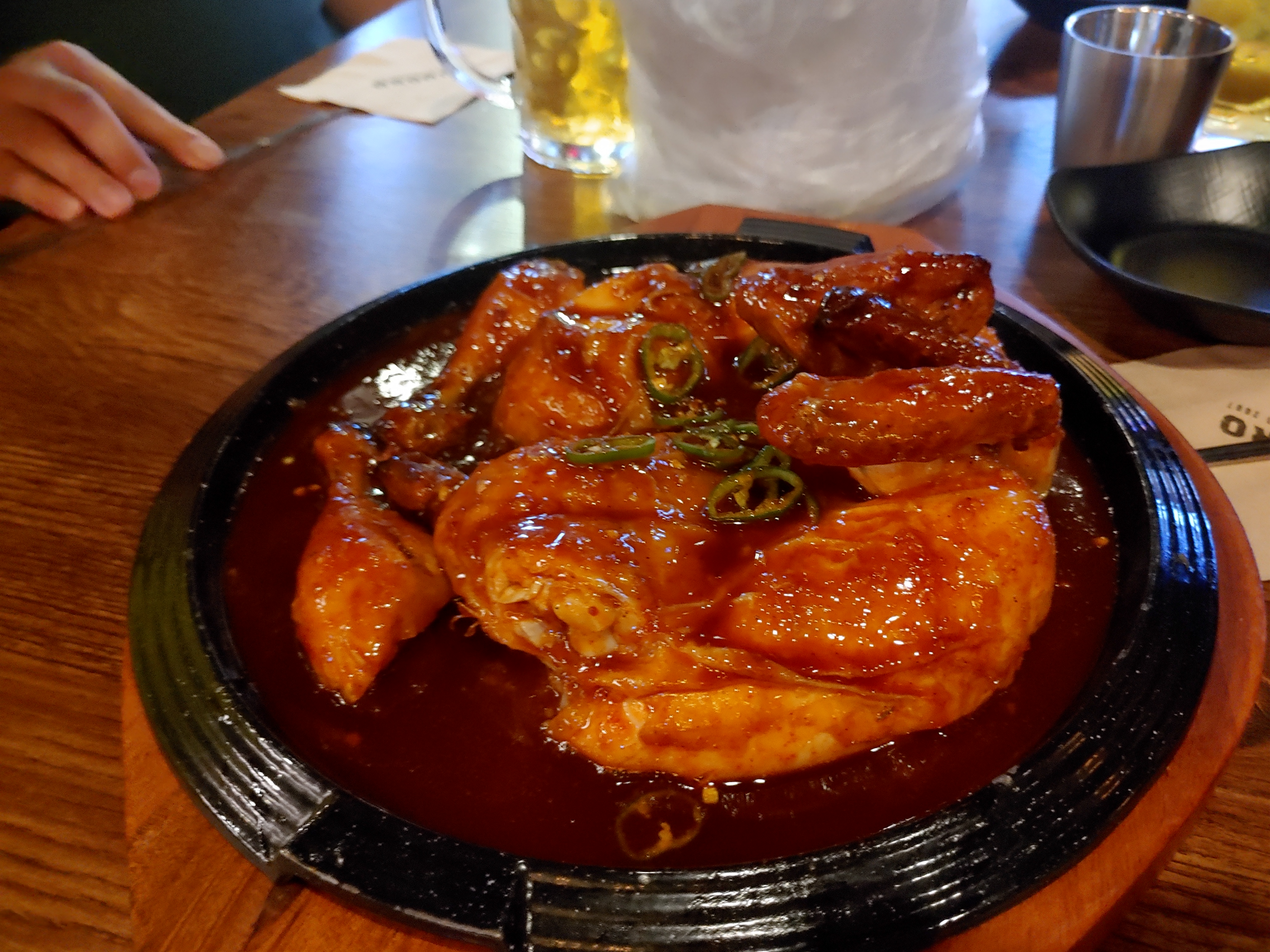 매콤양념통닭