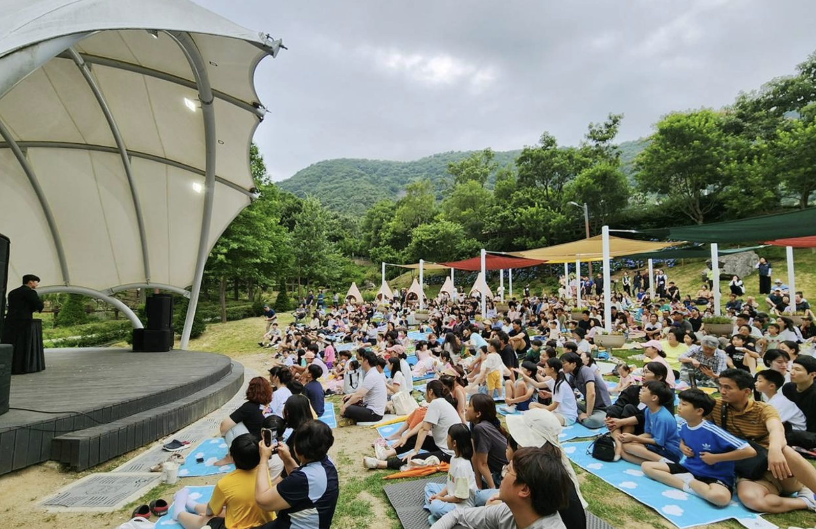 가평 아침고요수목원 수국축제 음악회