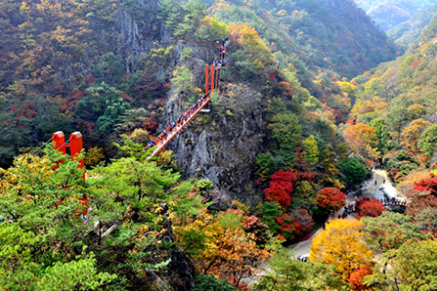 강천산군립공원 단풍안내입니다.