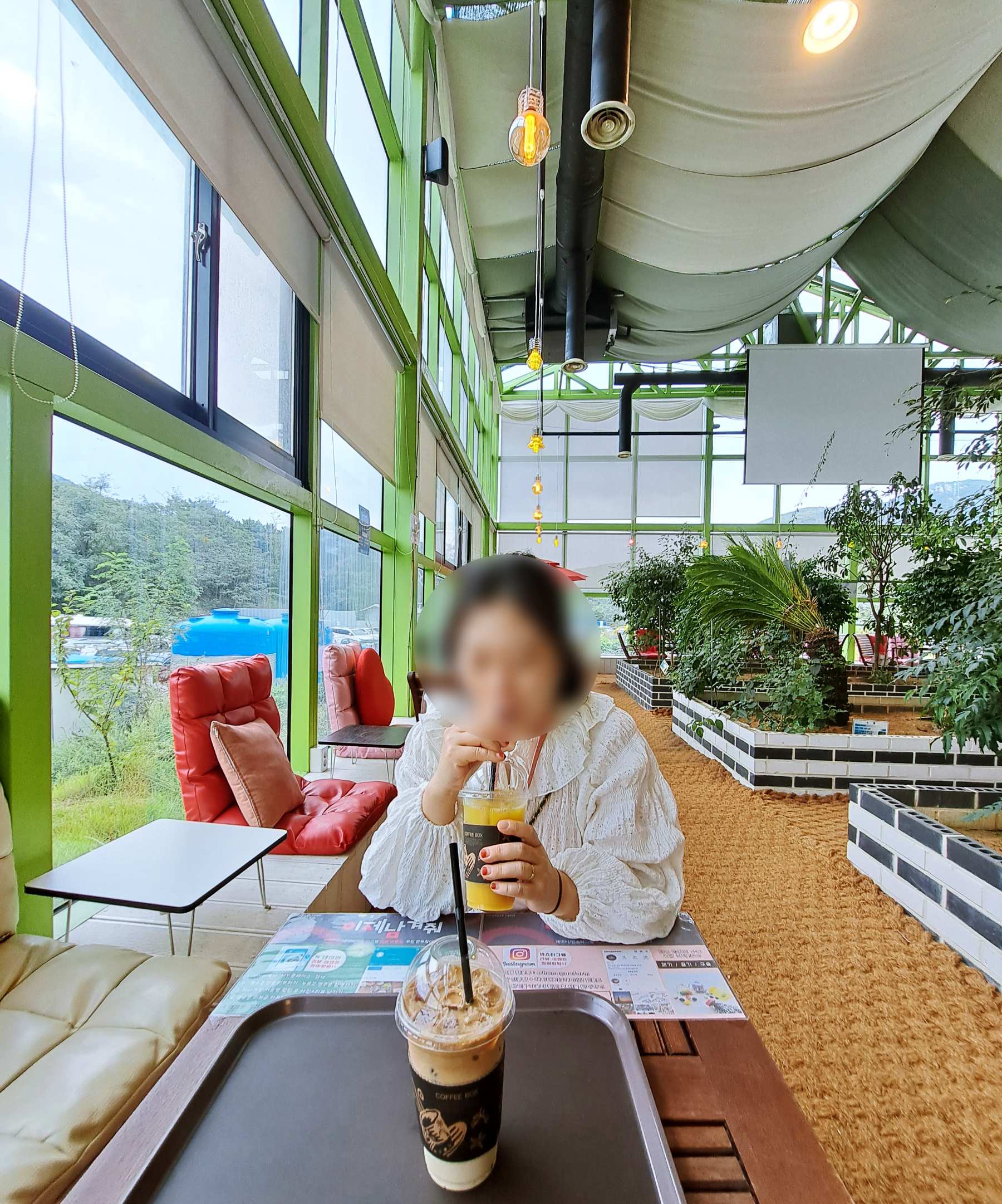 하나개팜 1층 풍경