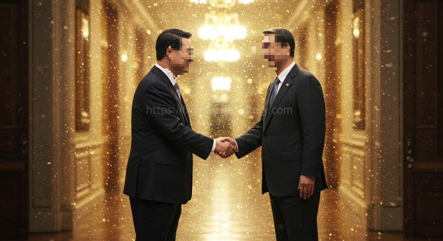 대통령과 악수하는 꿈