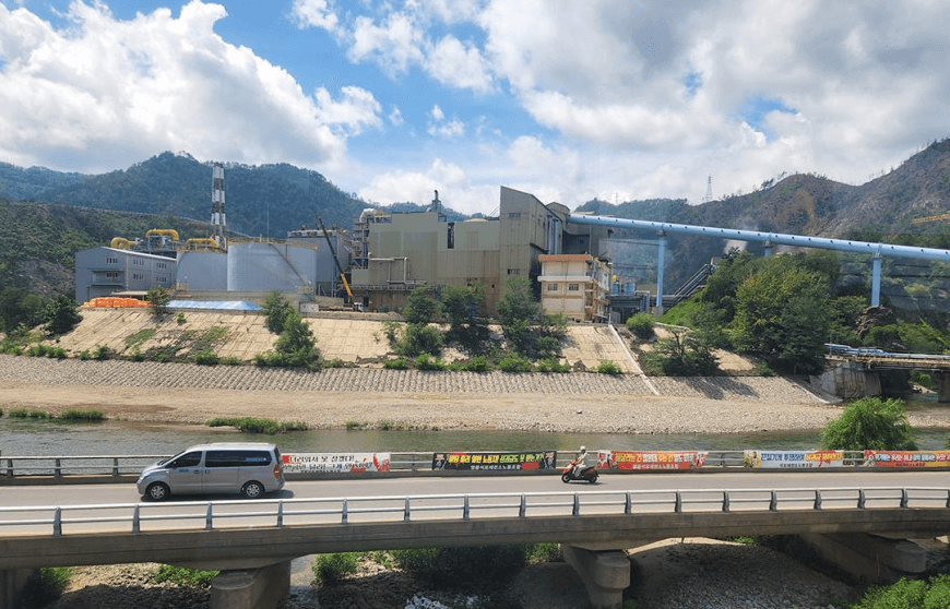 아연을 생산하는 영풍 석포제련소