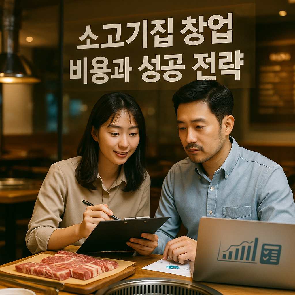 소고기집 창업 비용과 성공 전략