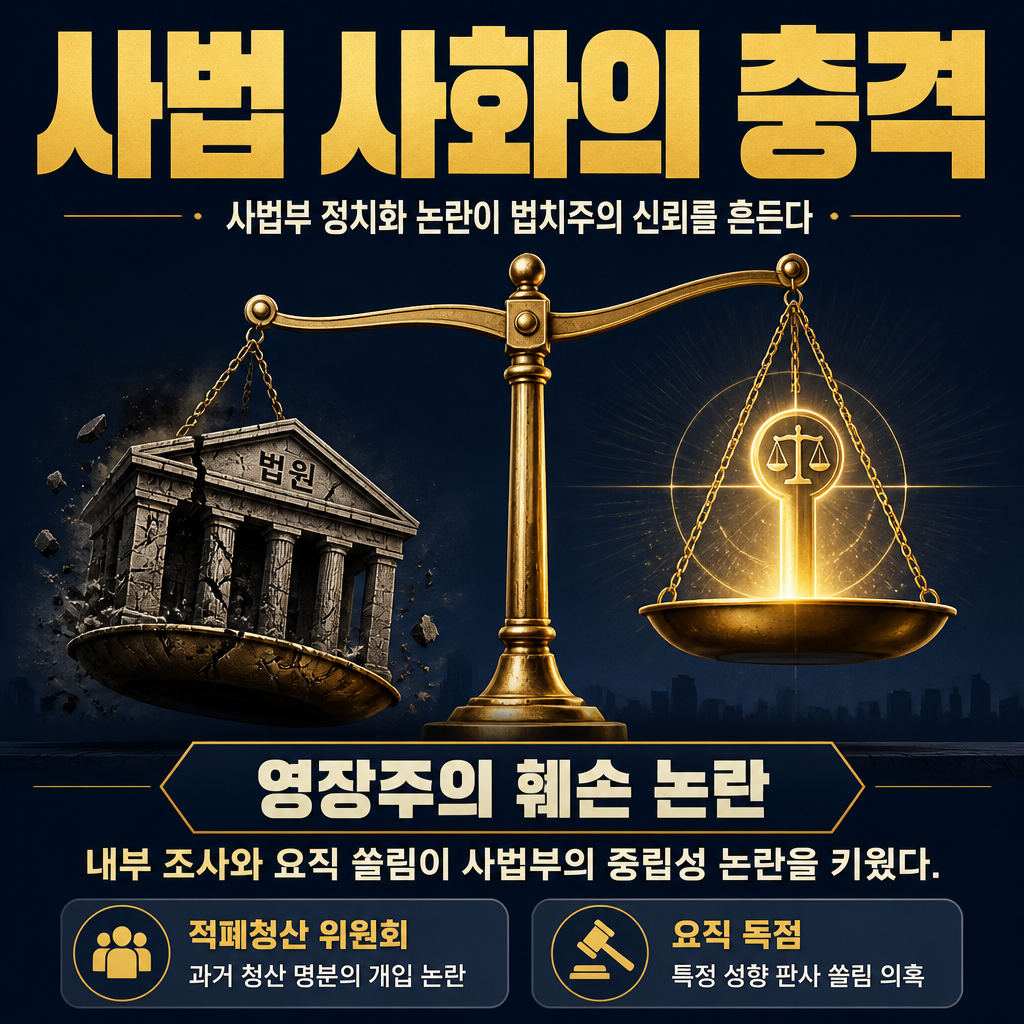 사법 사화의 충격