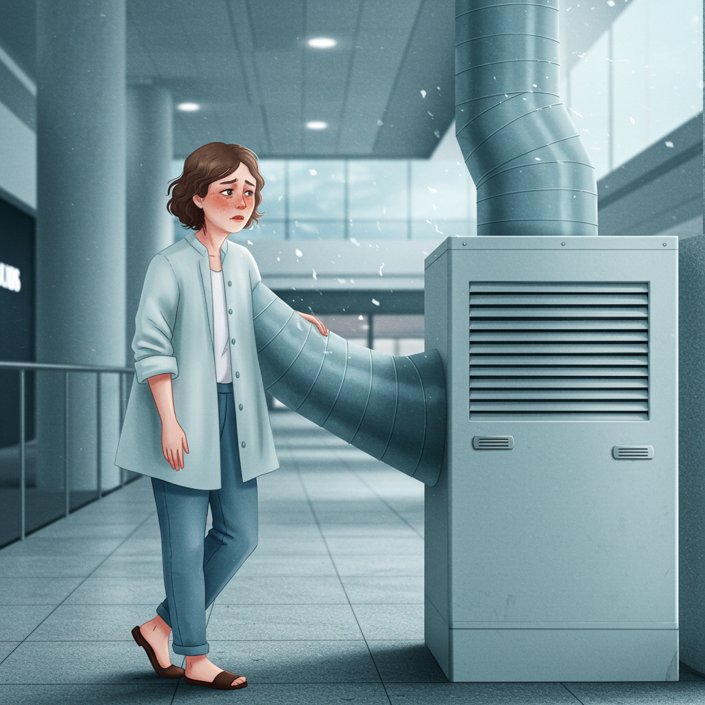 에어컨 냉방병 복통 설사 