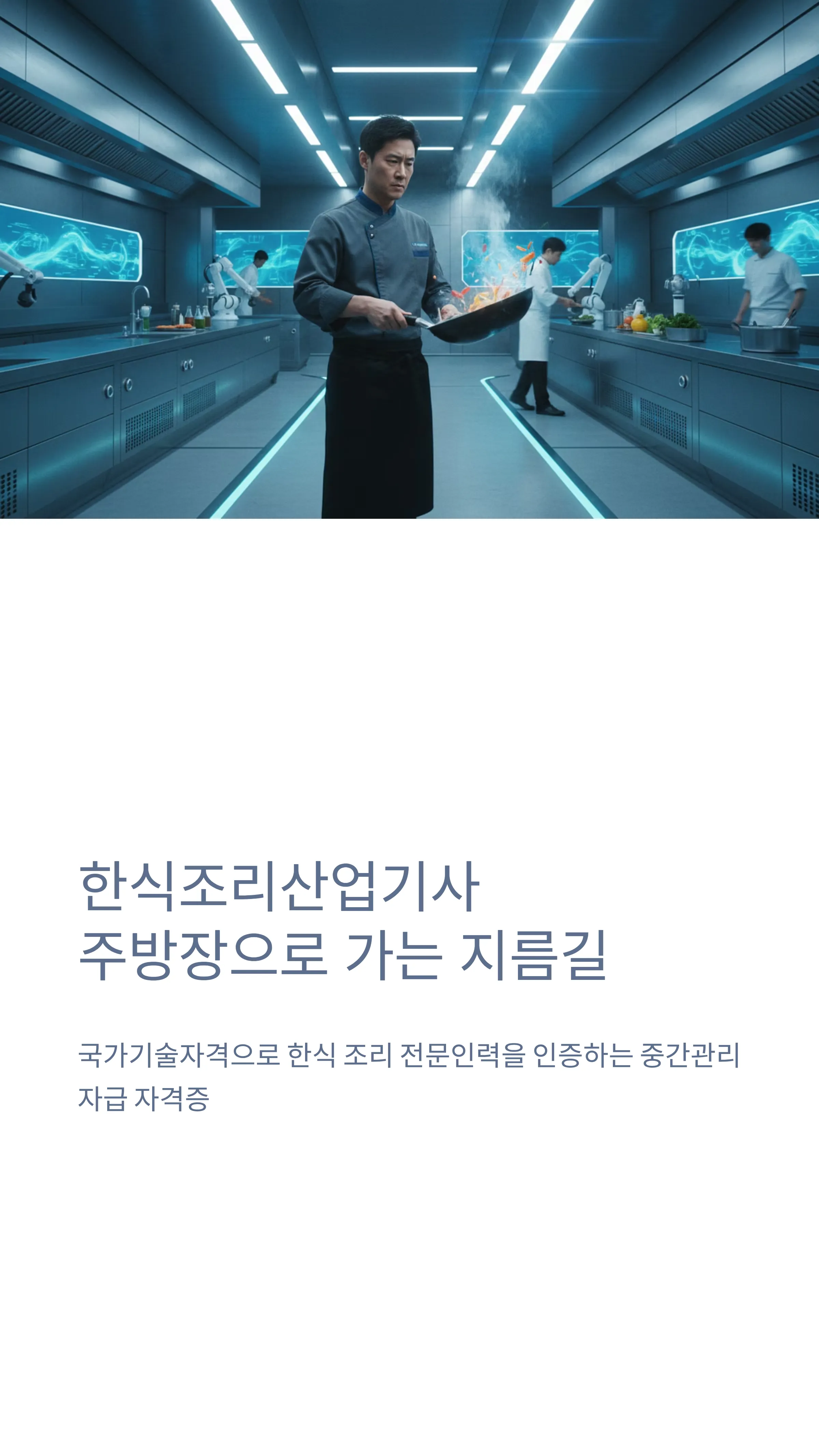 한식조리산업기사