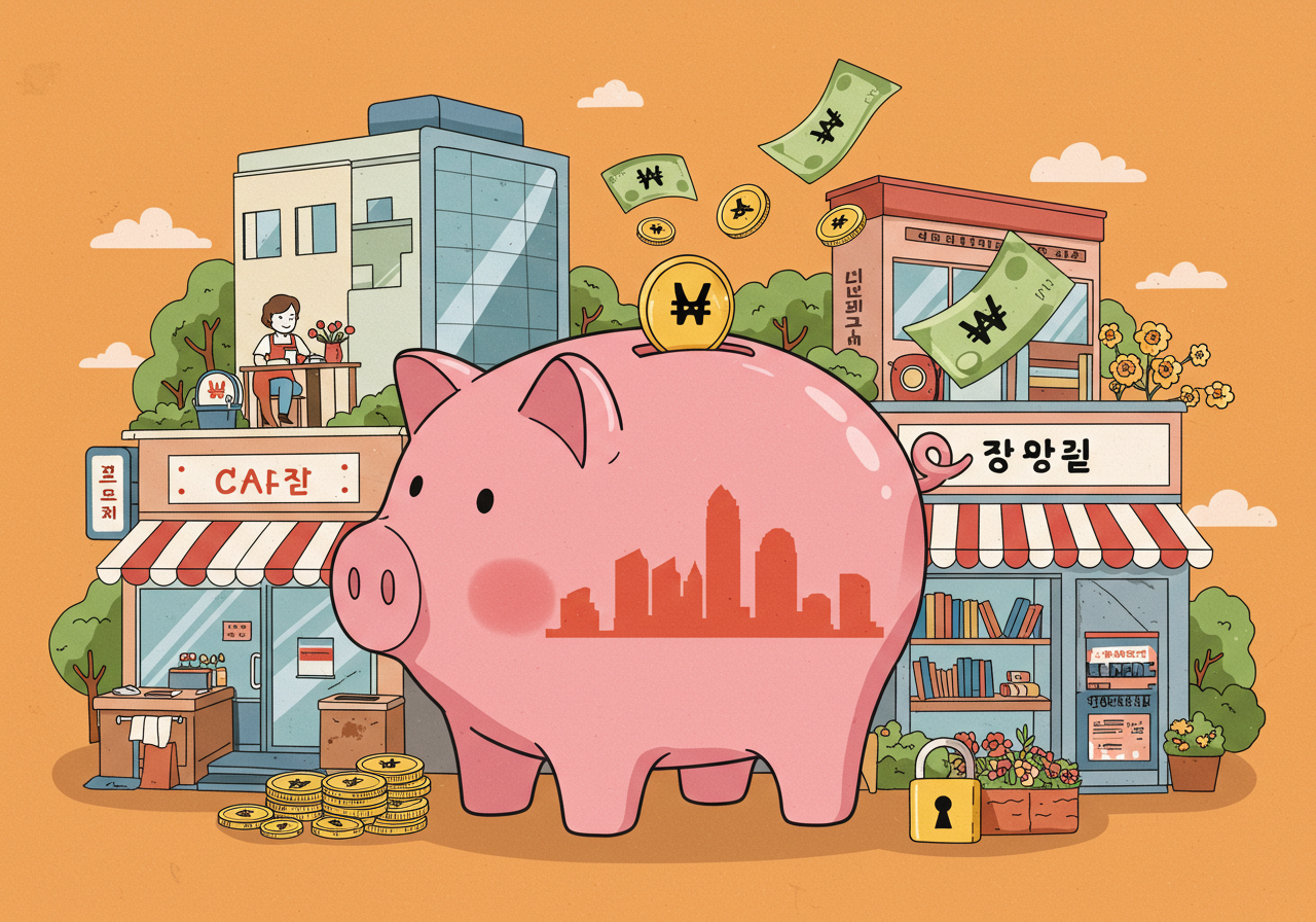 서울시 소상공인 안심통장 자영업자 자금난 해소 방법