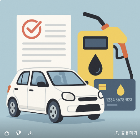 경차 유류세 환급제도 신청방법 & 유류세 환급카드 안내 관련 사진