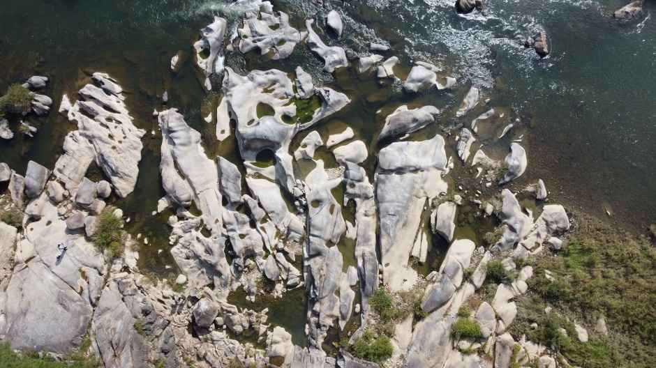 영월 무릉리 요선암 돌개구멍