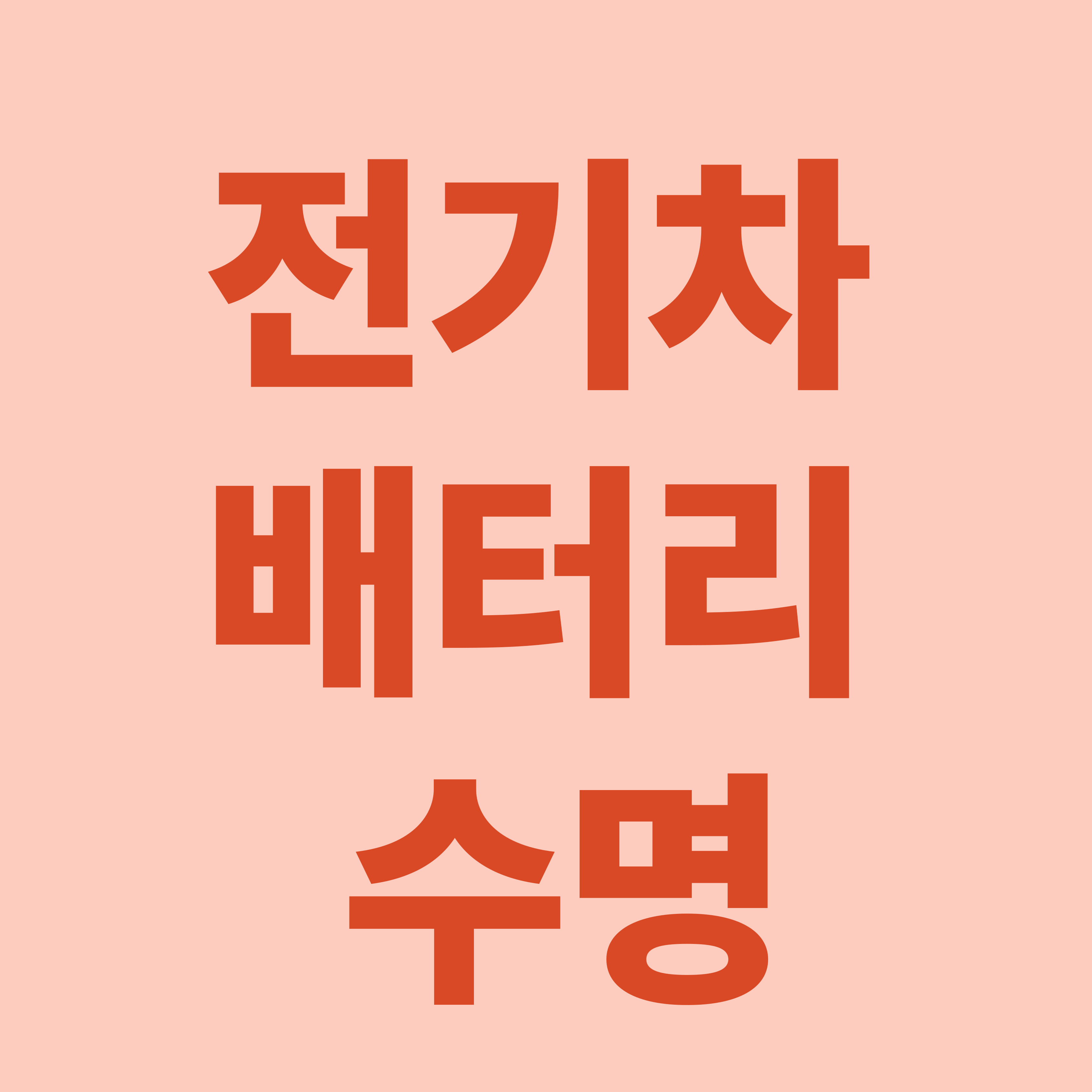 전기차 배터리 수명 관련 사진