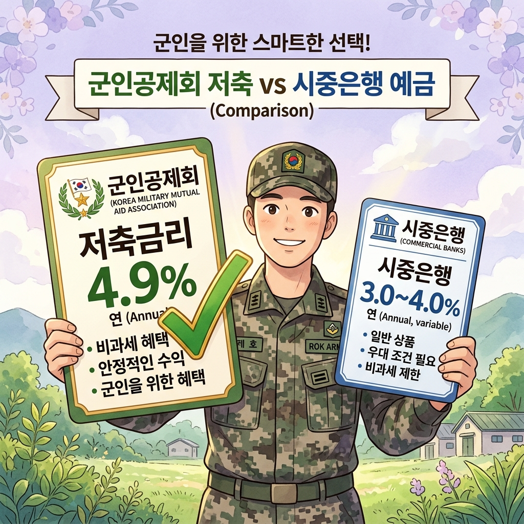 군인공제회 이자율 시중은행 비교 2026