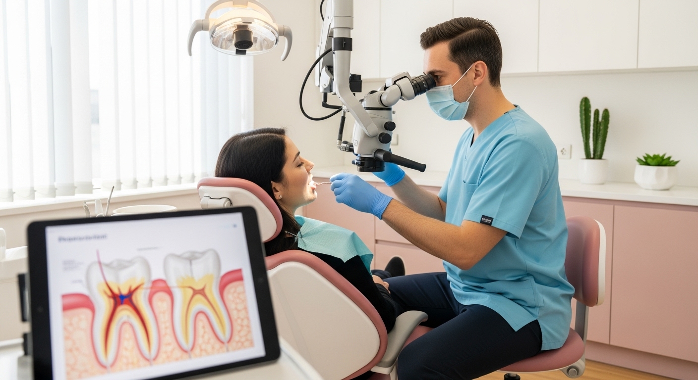 치아깨짐, 신경치료, 근관치료