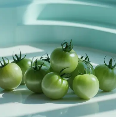 덜 익은 토마토