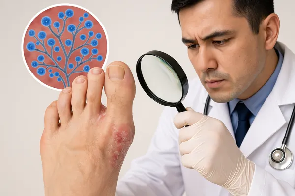 무좀 초기 증상 확인 방법