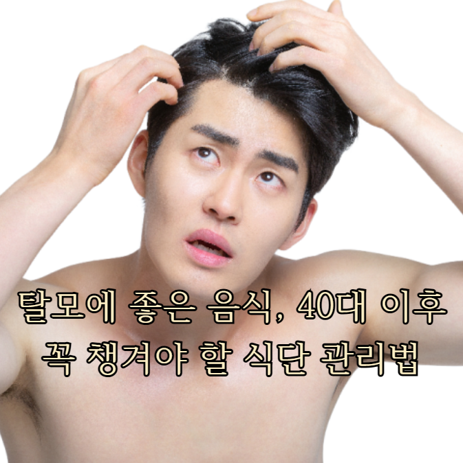 탈모에 좋은 음식, 40대 이후 꼭 챙겨야 할 식단 관리법