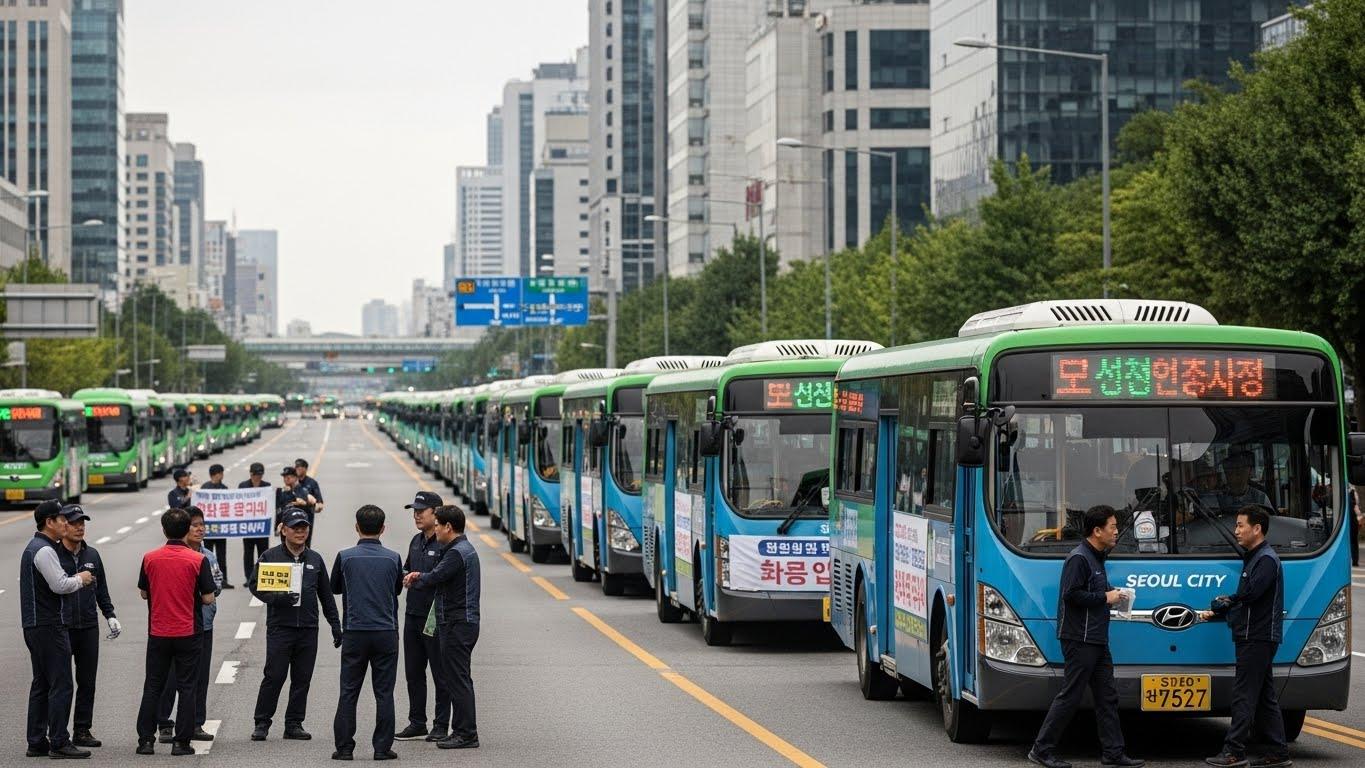 서울시 버스파업