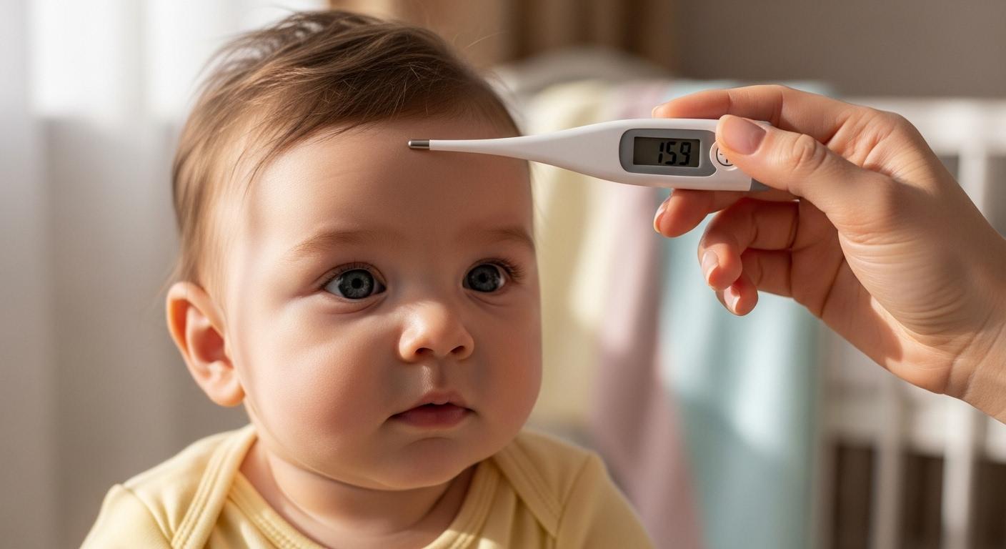 아기 열 재는 방법