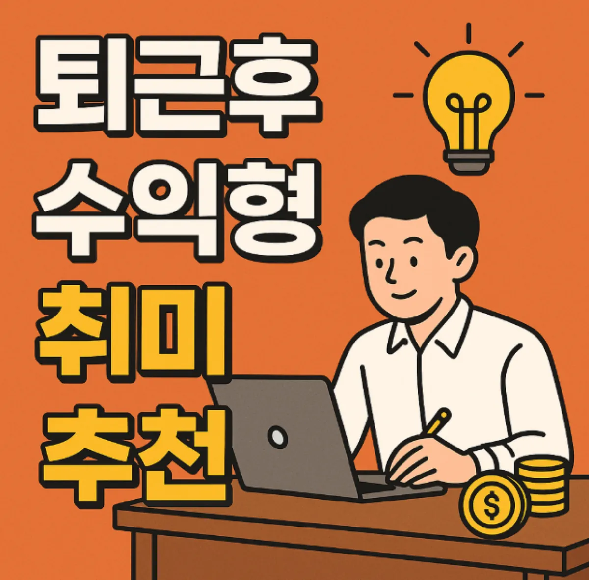 퇴근 후 수익형 취미 추천