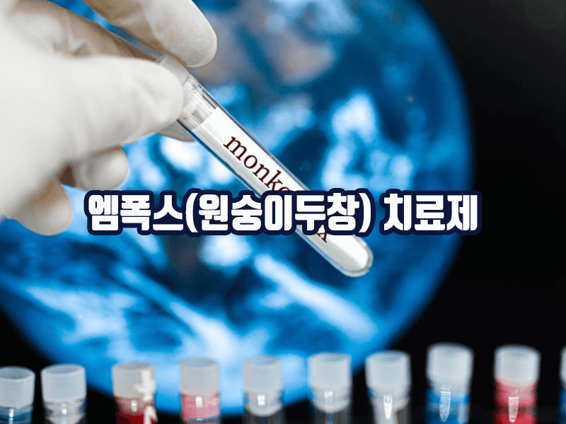 엠폭스(원숭이두창) 치료제 - 항바이러스제, 보조치료, 예방접종