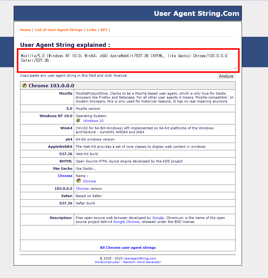 User-agent