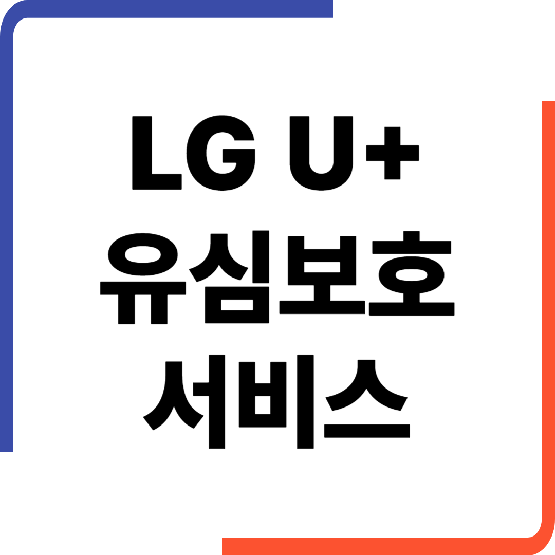 LG 유플러스 유심보호서비스 가입 방법, 유심 복제 막는 핵심 보안 설정