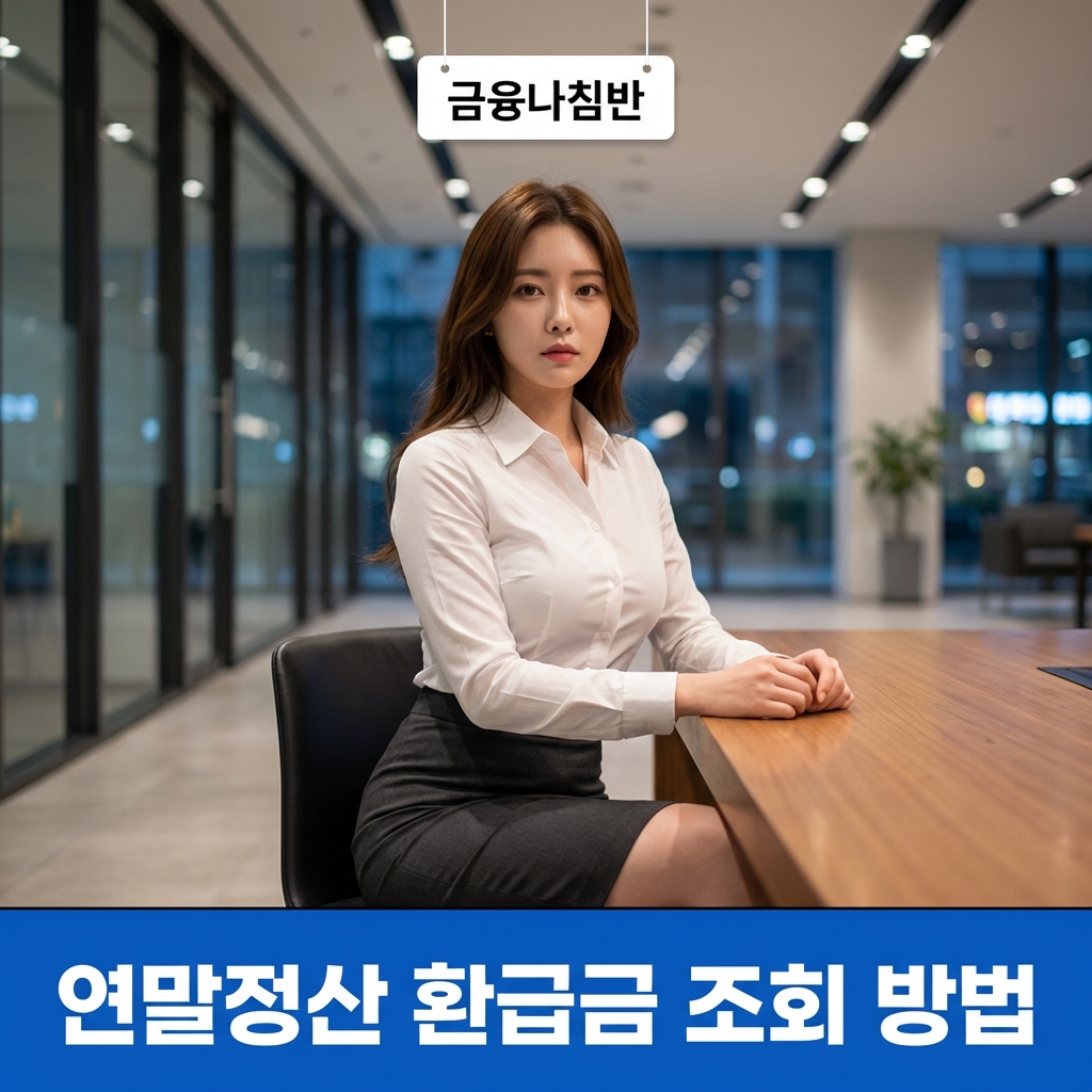 연말정산 환급금 조회 방법 01
