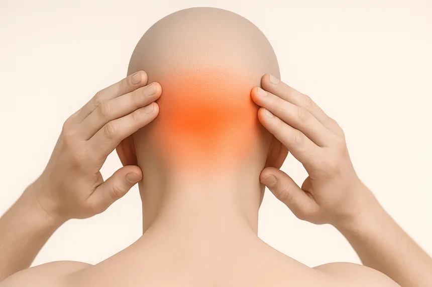 머리 뒤쪽 통증