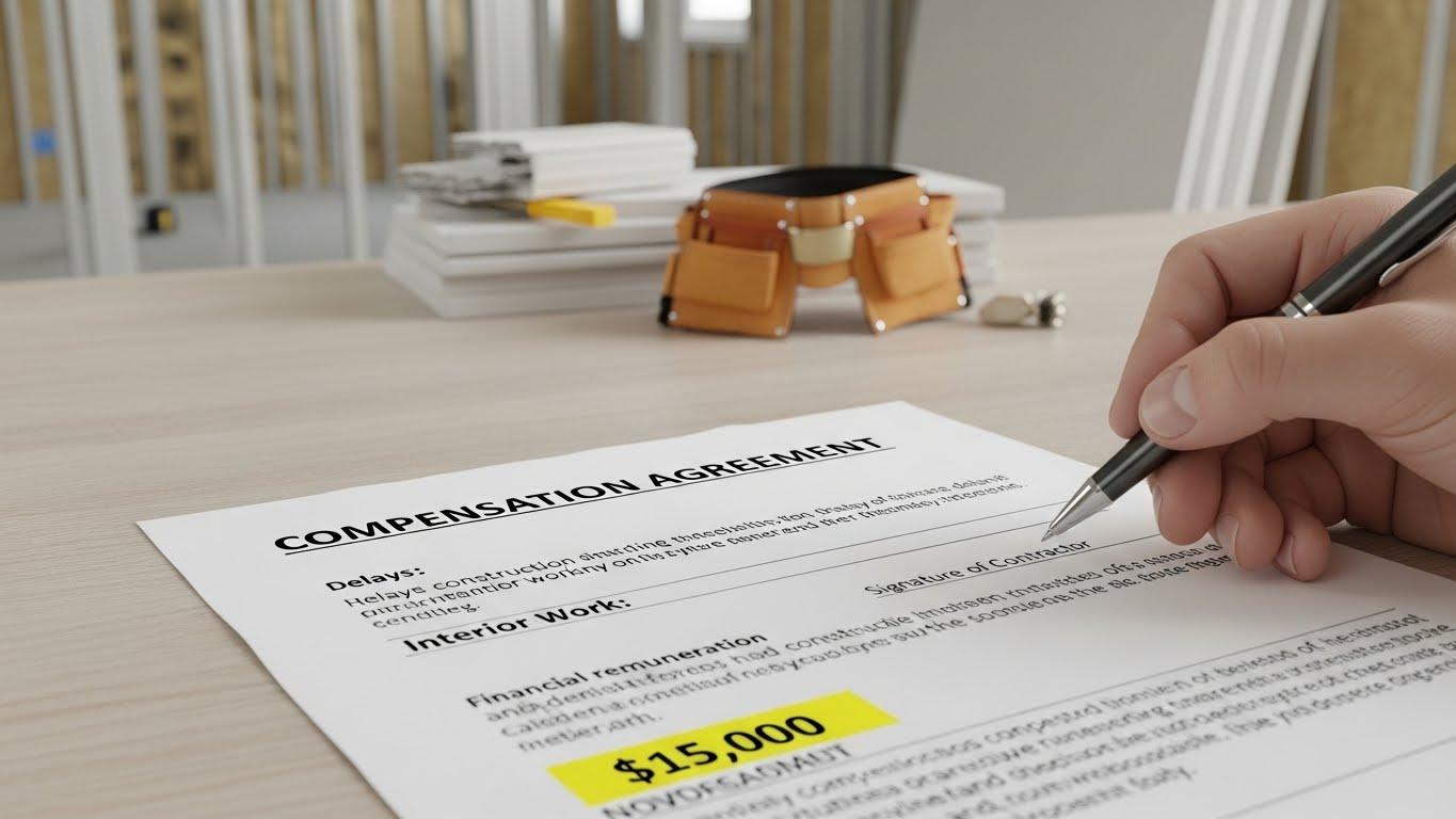 인테리어 공사 지연 손해배상