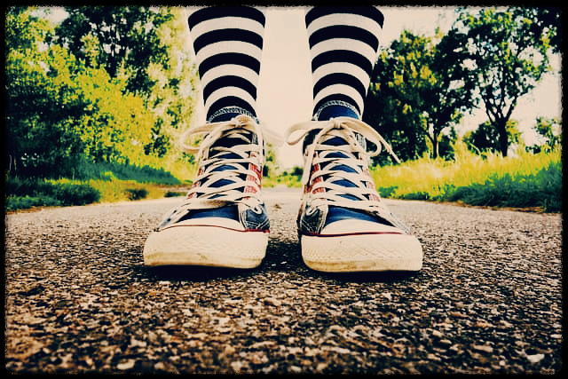 맞는 신발 신기