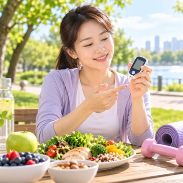 꾸준한 혈당 관리가 필요한 생활 습관6