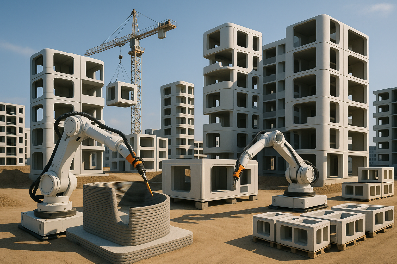 3D 프린팅과 모듈러 건축의 혁신