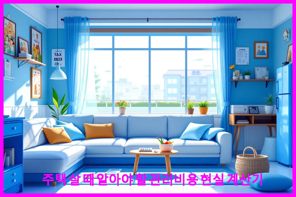 주택 살 때 알아야 할 관리비용 현실 계산기