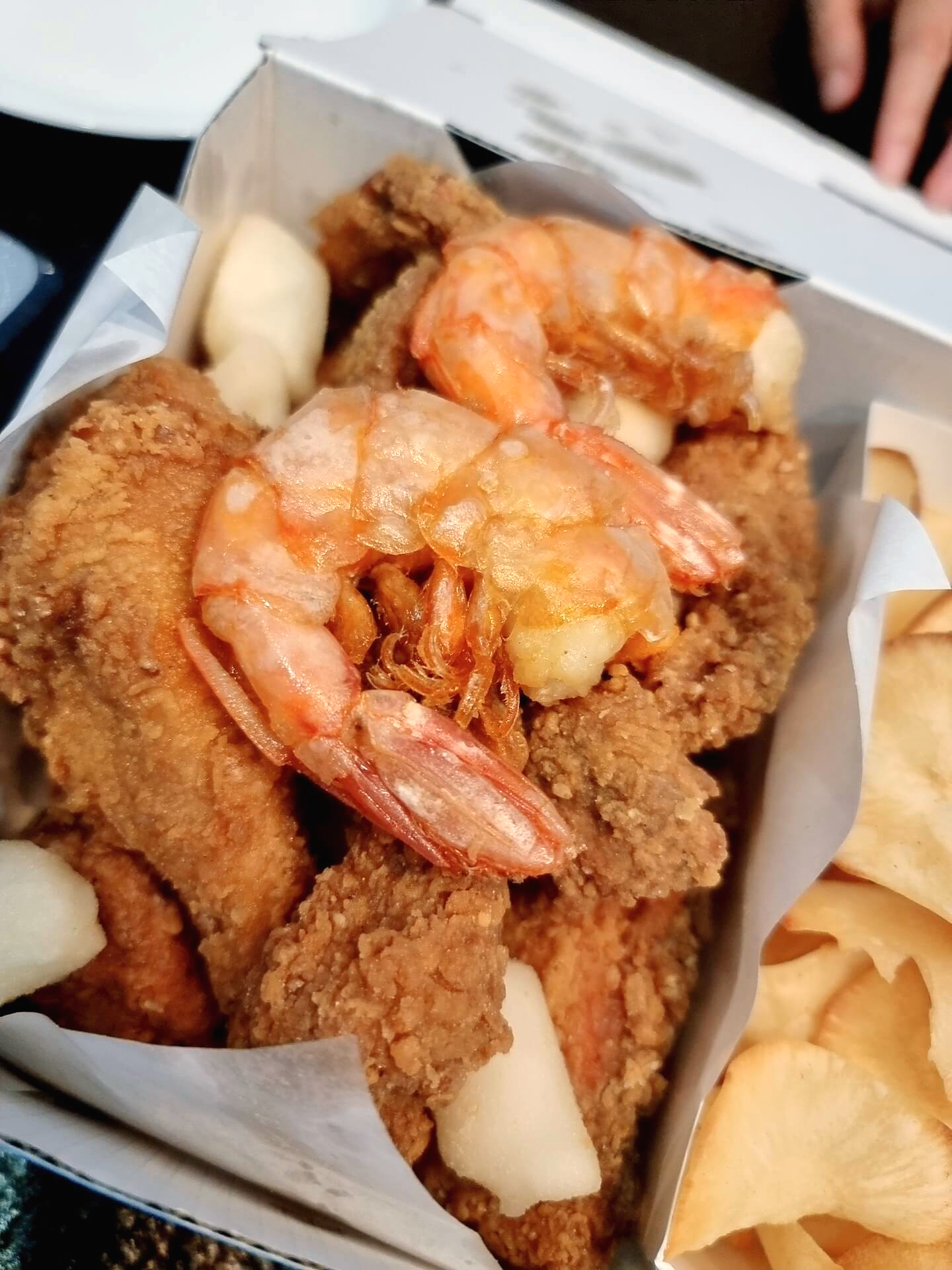 반반치킨 중 현미바사삭