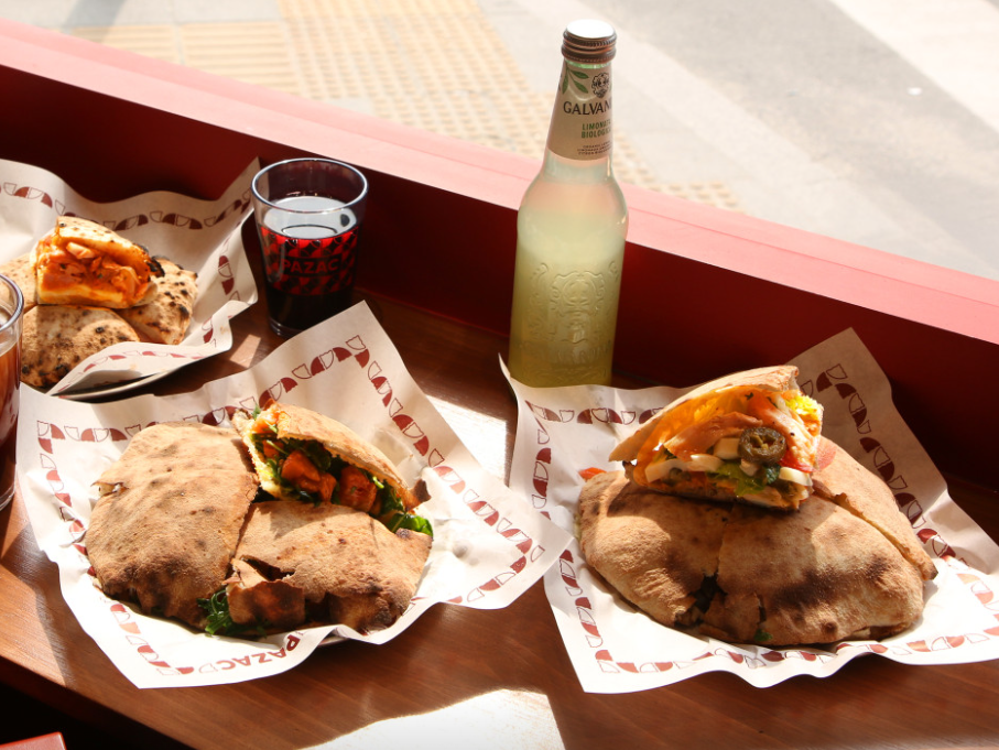 청계천 피자 샌드위치 달인